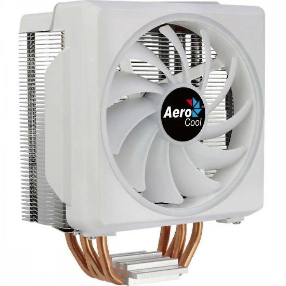 Cooler CPU Cylon4f com LED RGB HCTT 4 Heatpipes 145W Branco Aerocool