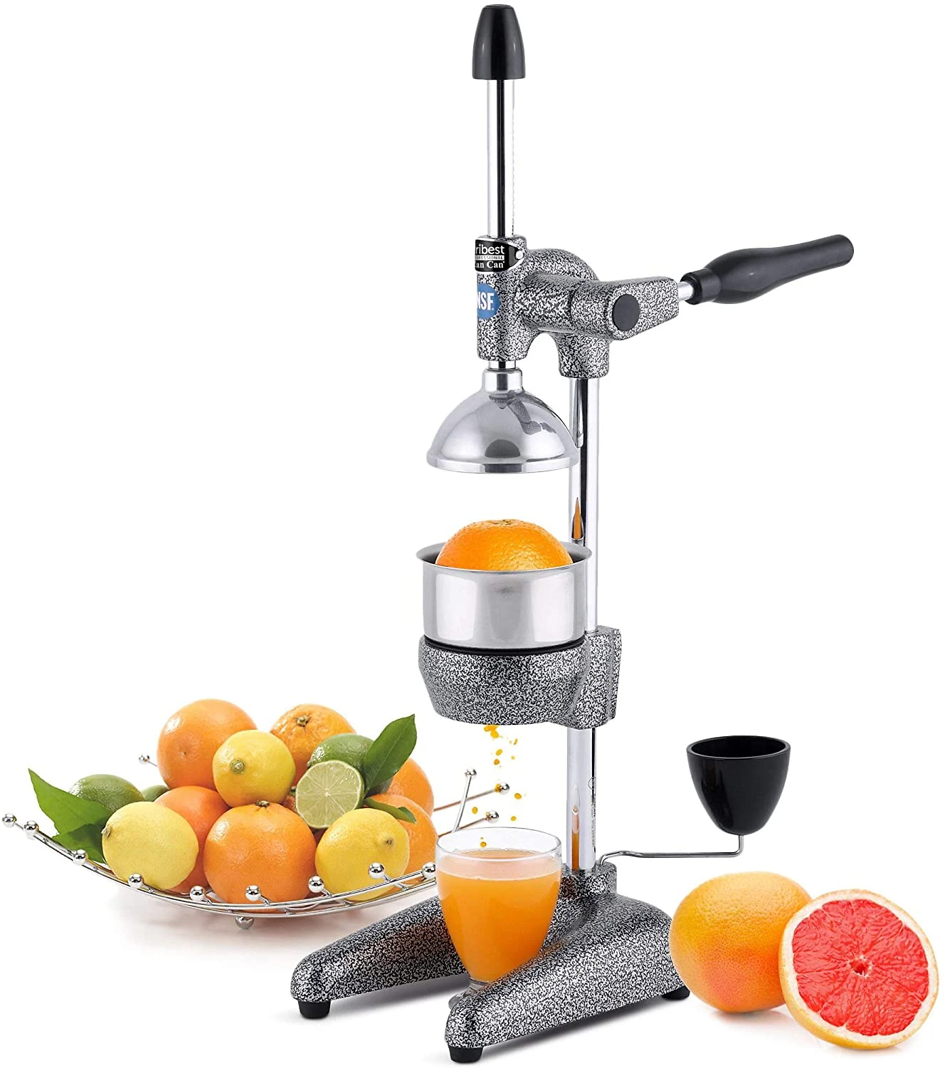 Tribest Pro MJP100 Espremedor Manual Profissional Aço
