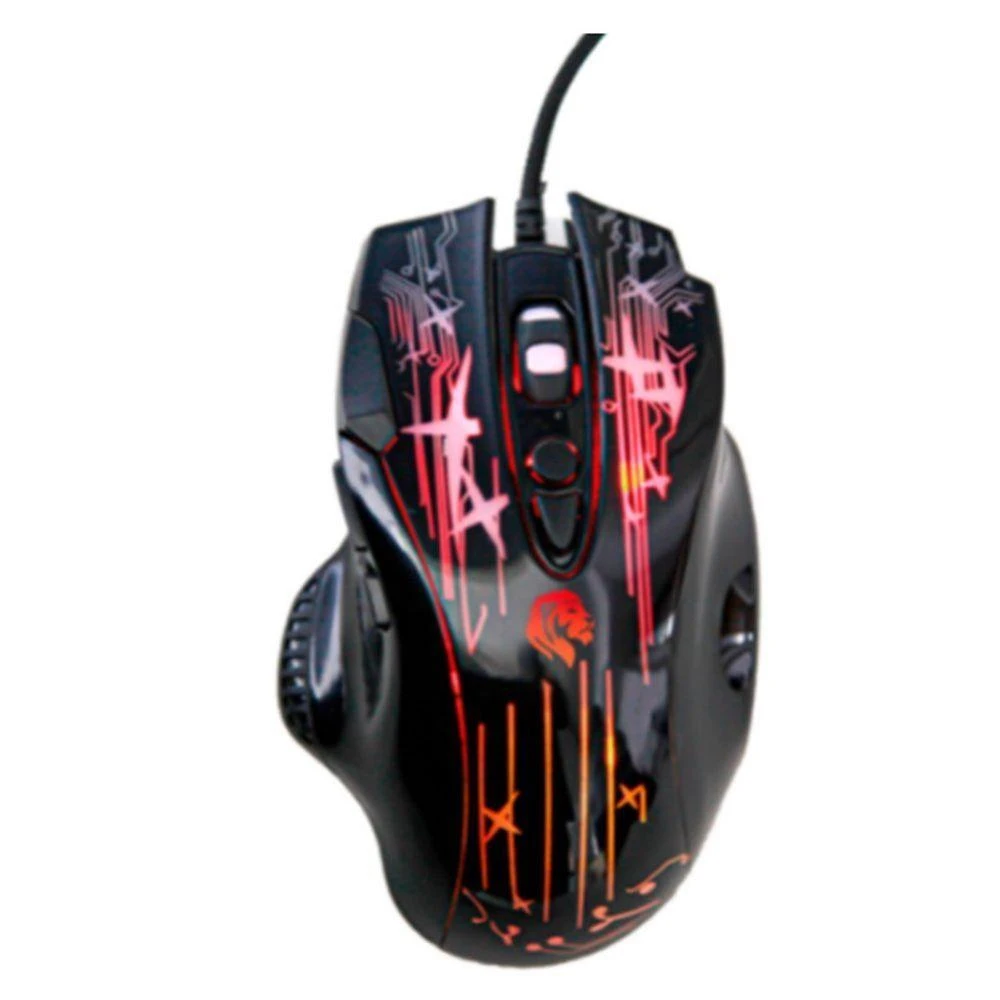 Mouse Usb Gamer Hayom Mu2905 2400dpi Com Led Rgb