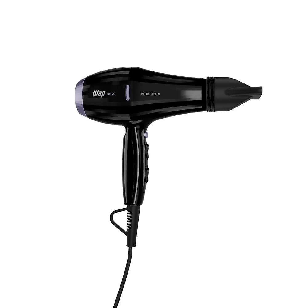 Secador de Cabelo Intense Pro WS2500 2500W Infra Ionic Preto e Cinza WAP 110V