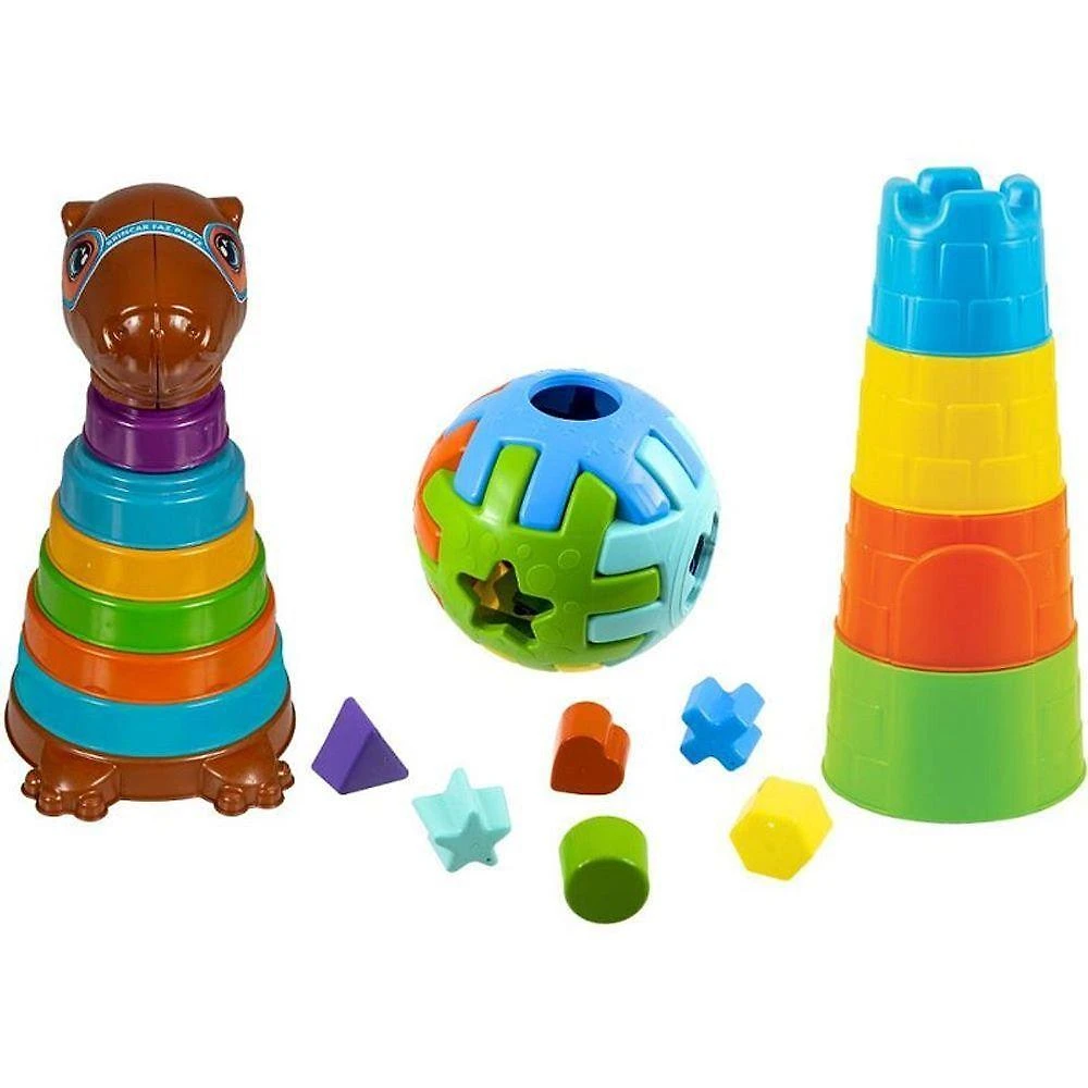 Brinquedo Educativo Mega Kit Kapi Torre Capivara e Bola Kendy
