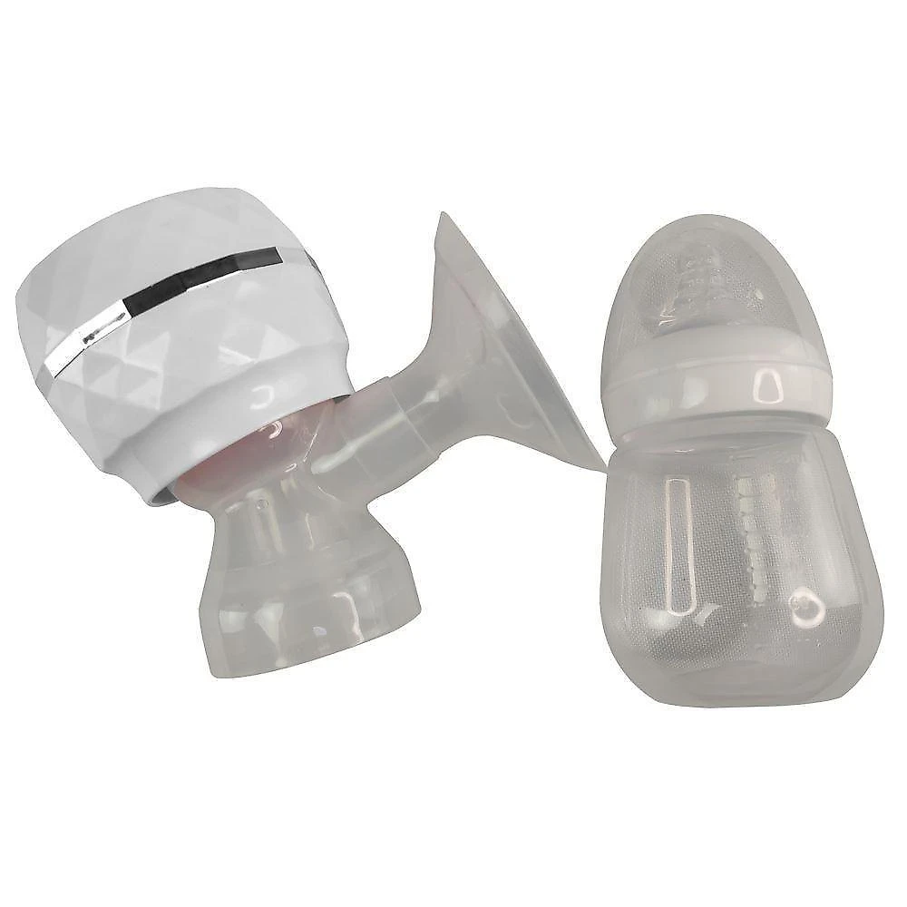 Bomba Tira Leite Elétrica BSL3630-1 com Massagem, Sucção Ajustável, Visor Digital Branco Aquilae