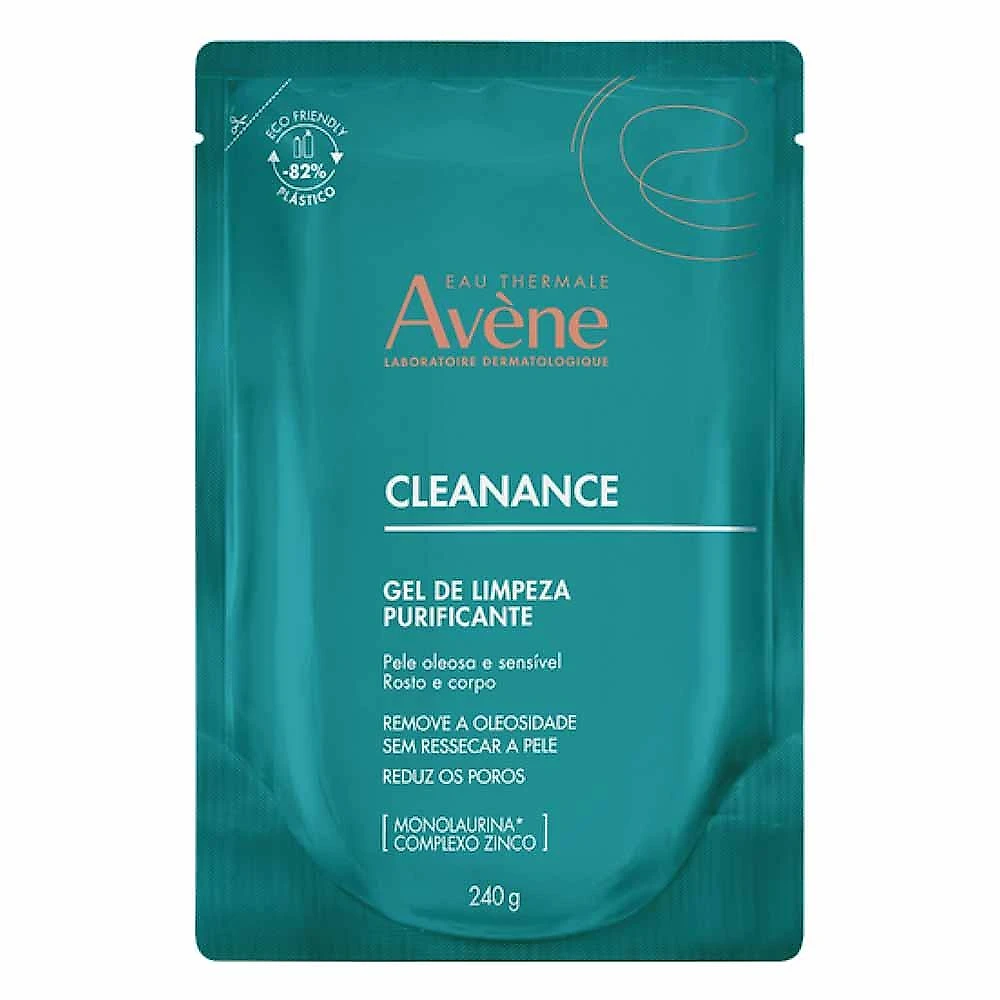 Gel de limpeza purificante avène cleanance refil 240g