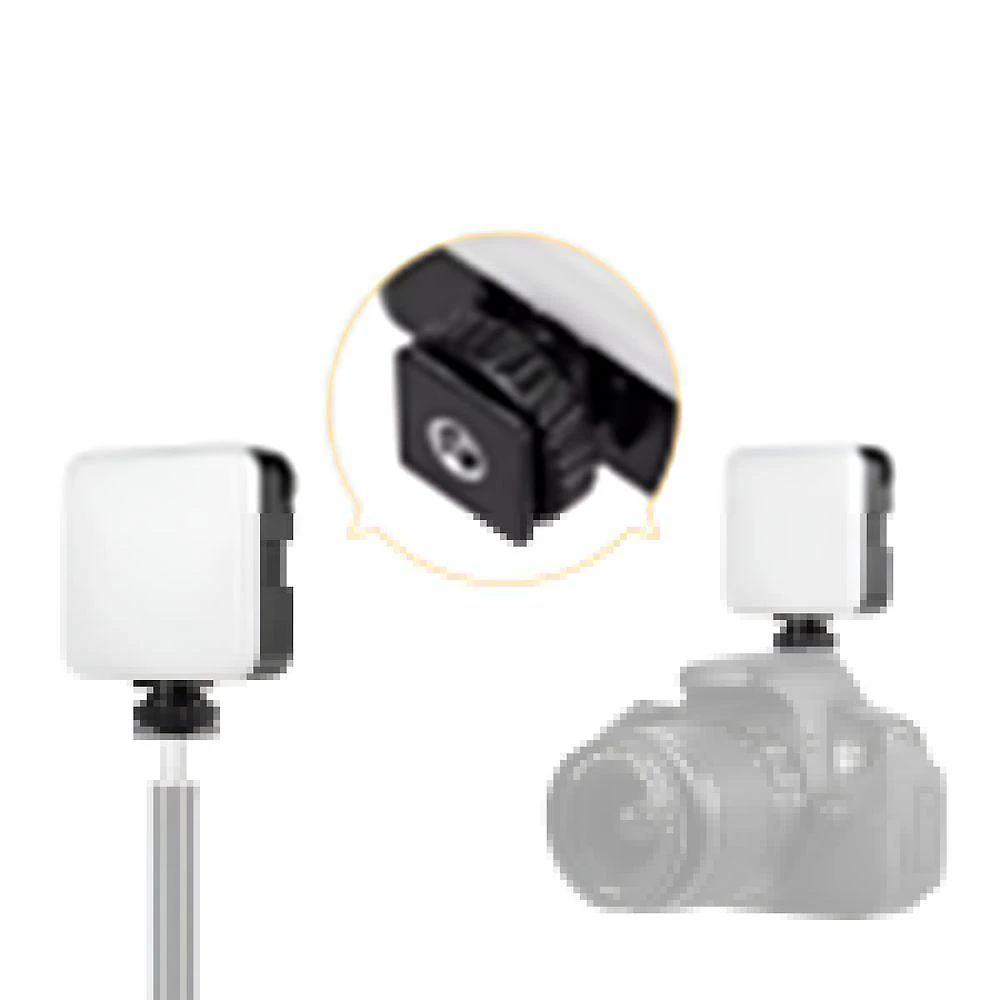 Mini Luz Led Portátil para Vídeo Câmera GXM Mini Iluminador Led Rgb com Intensidade Ajustável
