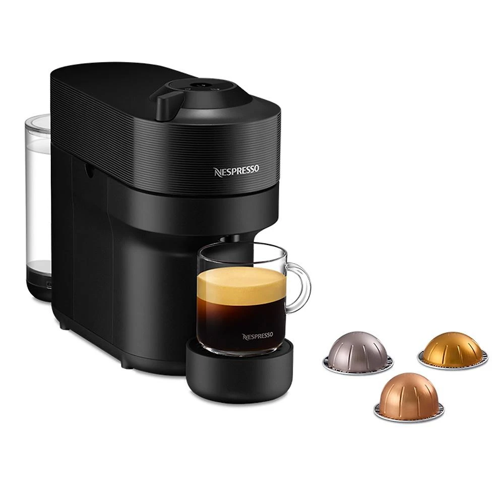 Cafeteira Nespresso Vertuo POP Preta para Café Espresso Manual - GCV2BR 110