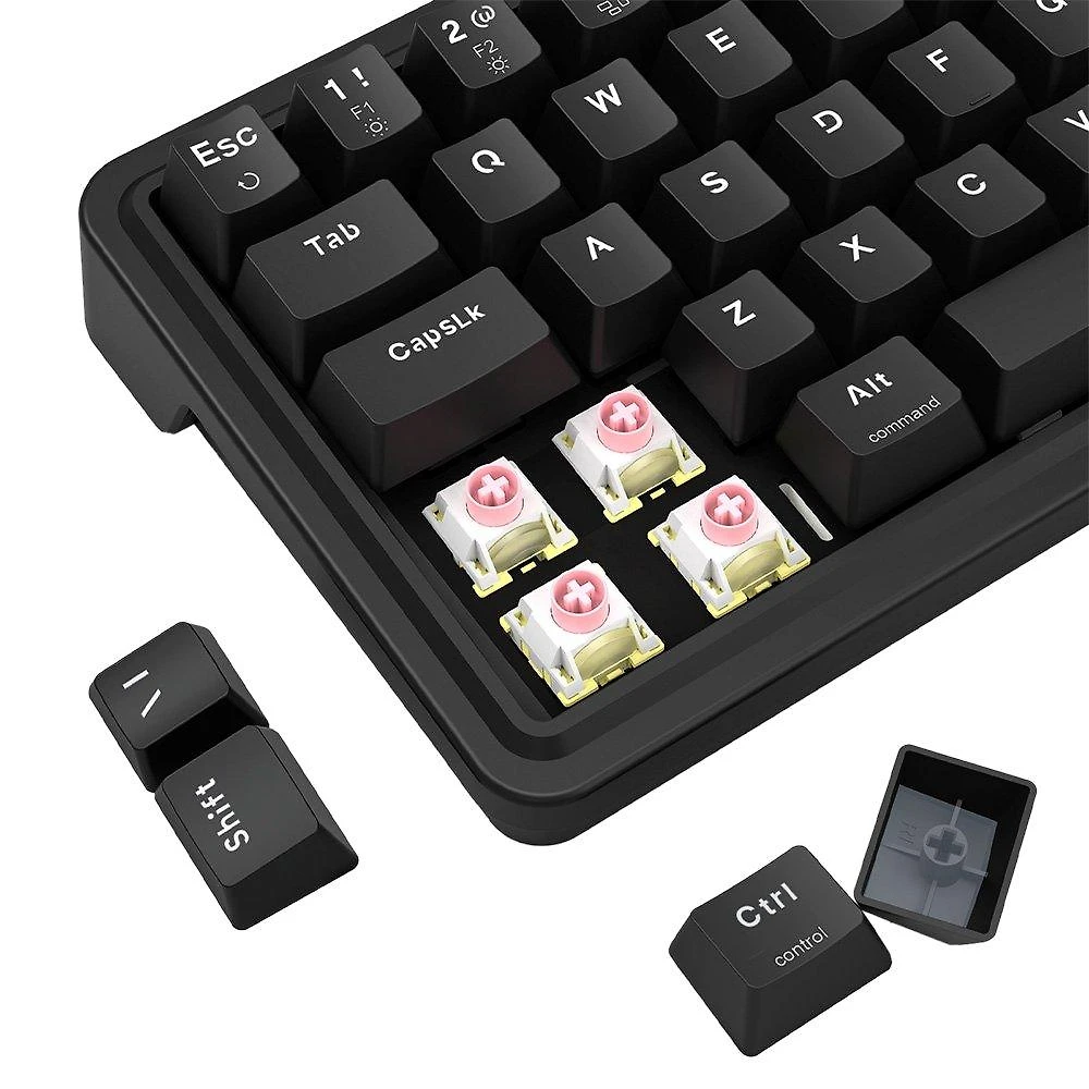 Miniatura Teclado Magnético Gamer Redragon Nova, 65%, RGB, Switch UltraMag Linear, ABNT2, Preto - K709RGB-M