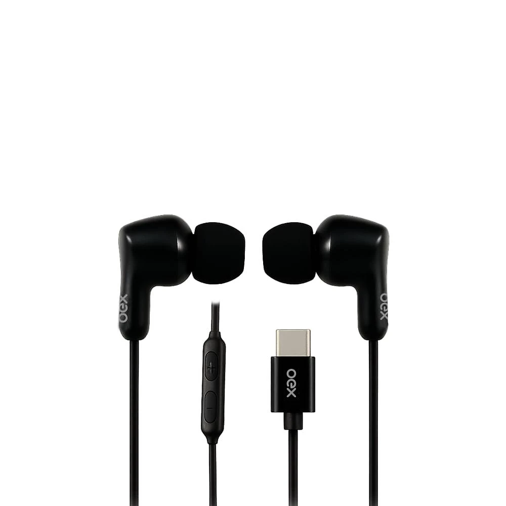 Fone sync type c preto oex