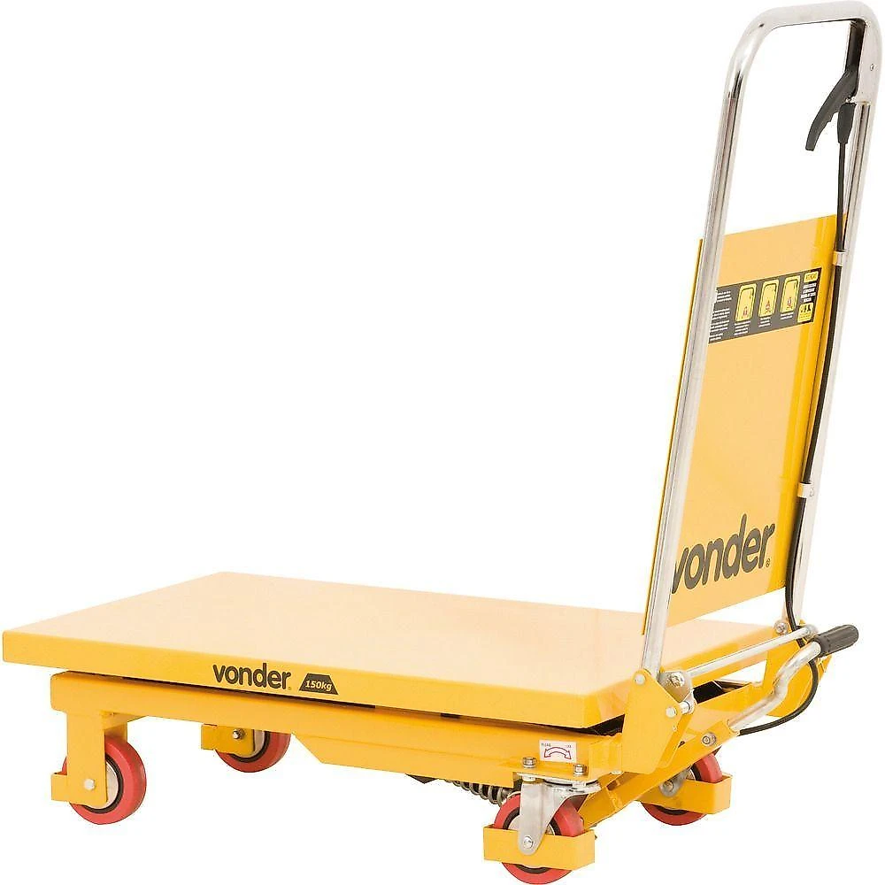 Mesa Hidráulica Pantográfica 300kg 855x500mm Mp300 - Vonder