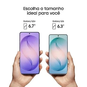 Miniatura Smartphone Samsung Galaxy S26 5G Tela 6.3" 256GB Câmera 50MP Azul