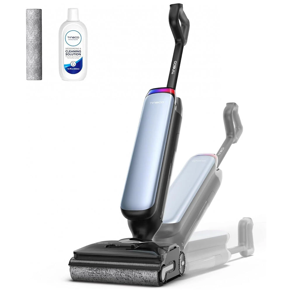 Aspirador de Pó Tineco Floor One S9 Artist Pro Wet Dry, 22kPa de Sucção, Design Anti-Emaranhado, Autolimpeza Flashdry , Até 75 Min de Autonomia