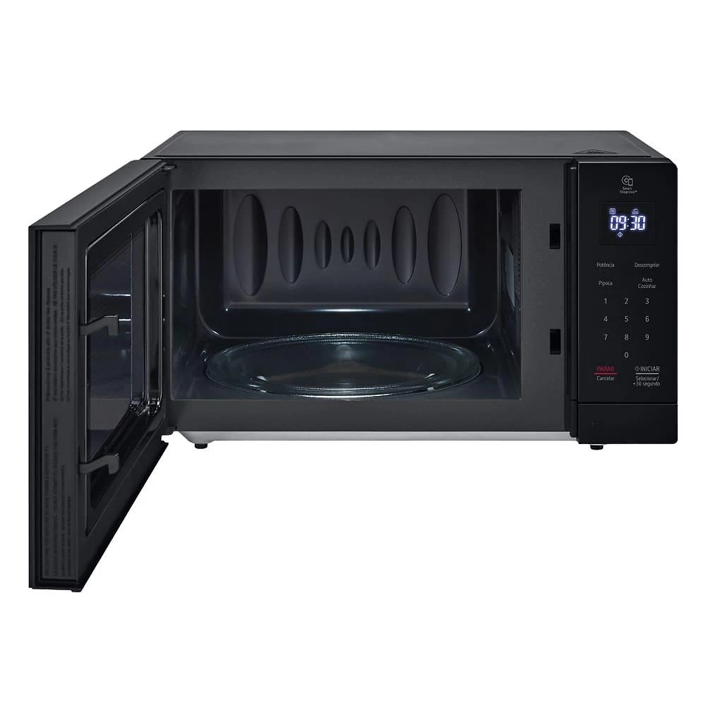 Forno de micro-ondas lg neochef ms3033d com função limpa fácil e receitas pré-programadas - 30 litros