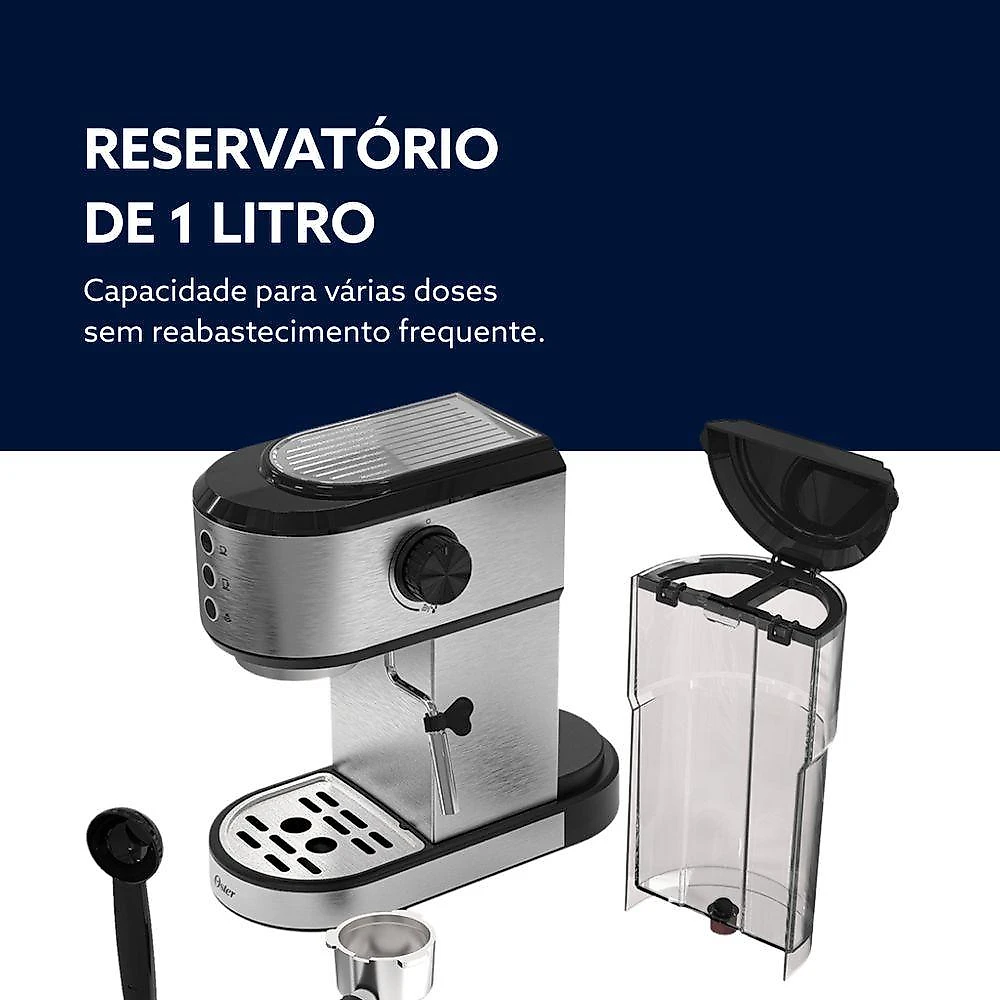 Cafeteira Espresso Oster Compacta Perfect Moment 110V