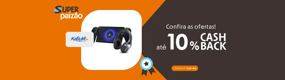 KABUM com até 10% de cashback
