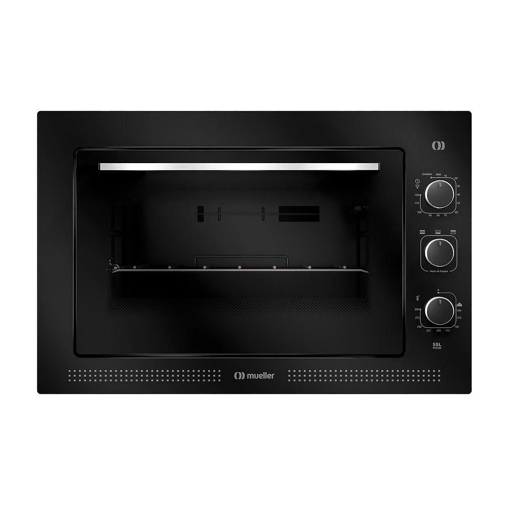 Forno Elétrico De Embutir Mueller Preto 50 Litros MFE50K 220V