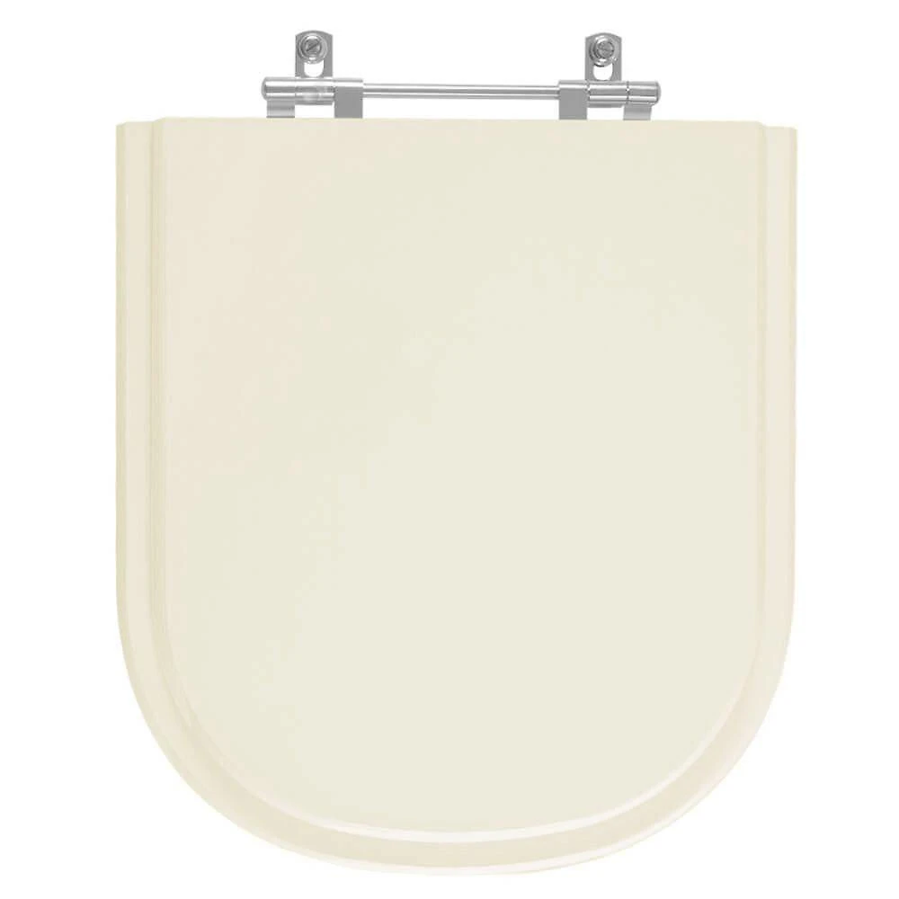 Assento Sanitário Laqueado Vogue Plus Creme Para Vaso Deca