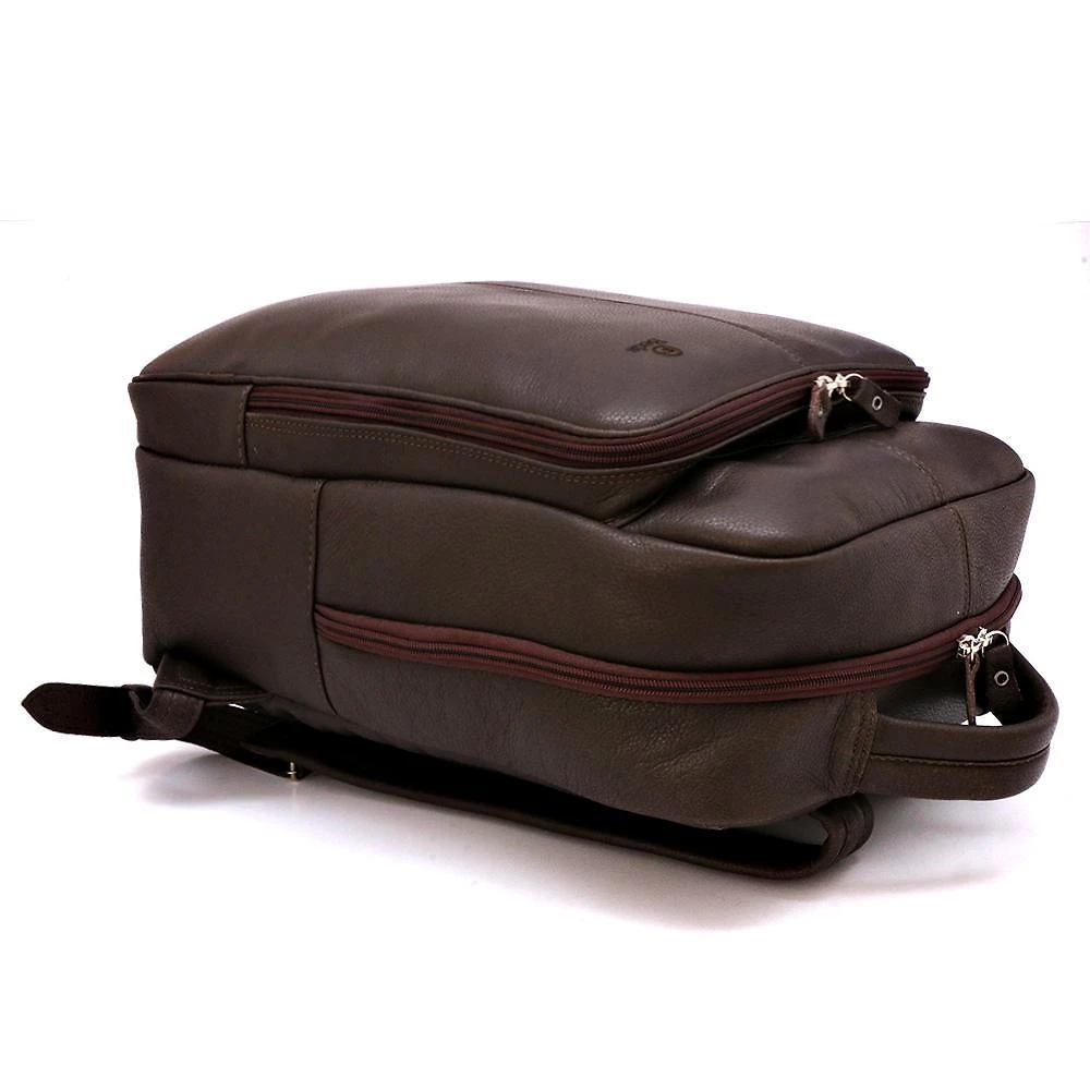 Miniatura Mochila Executiva Masculina Couro Legitimo 30 Litros
