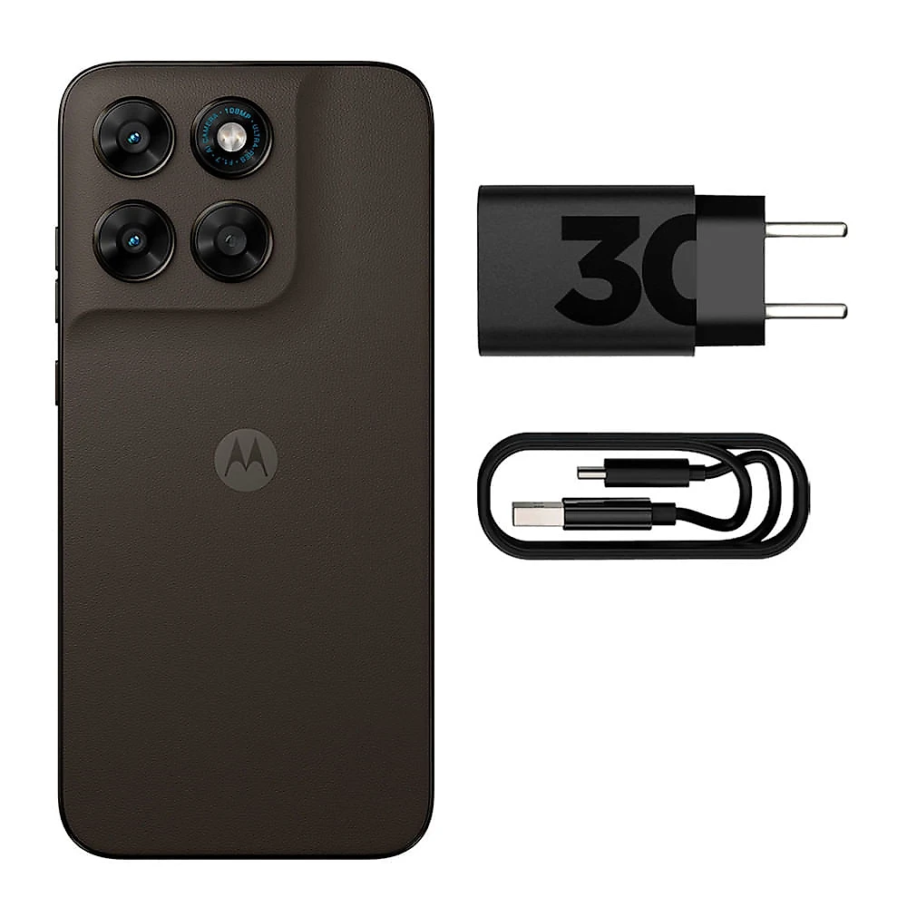 Smartphone Motorola Moto G77 5G 256GB 24GB (8GB RAM + 16GB RAM Boost) Câmera 108MP Ultra-Pixel Amoled 120hz Marrom