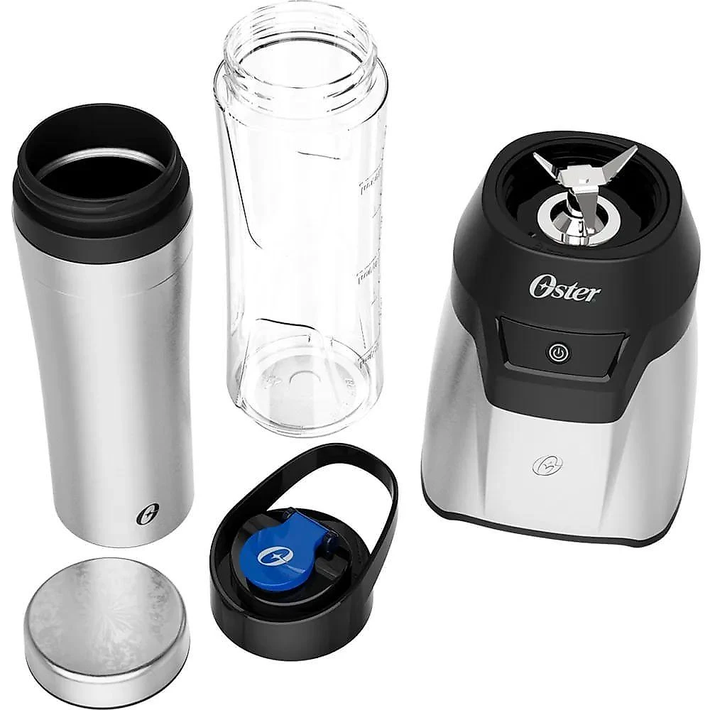 Kit Fritadeira DiamondTech 7,5L e Blender Power Inox 2 Jarras Oster - 110V