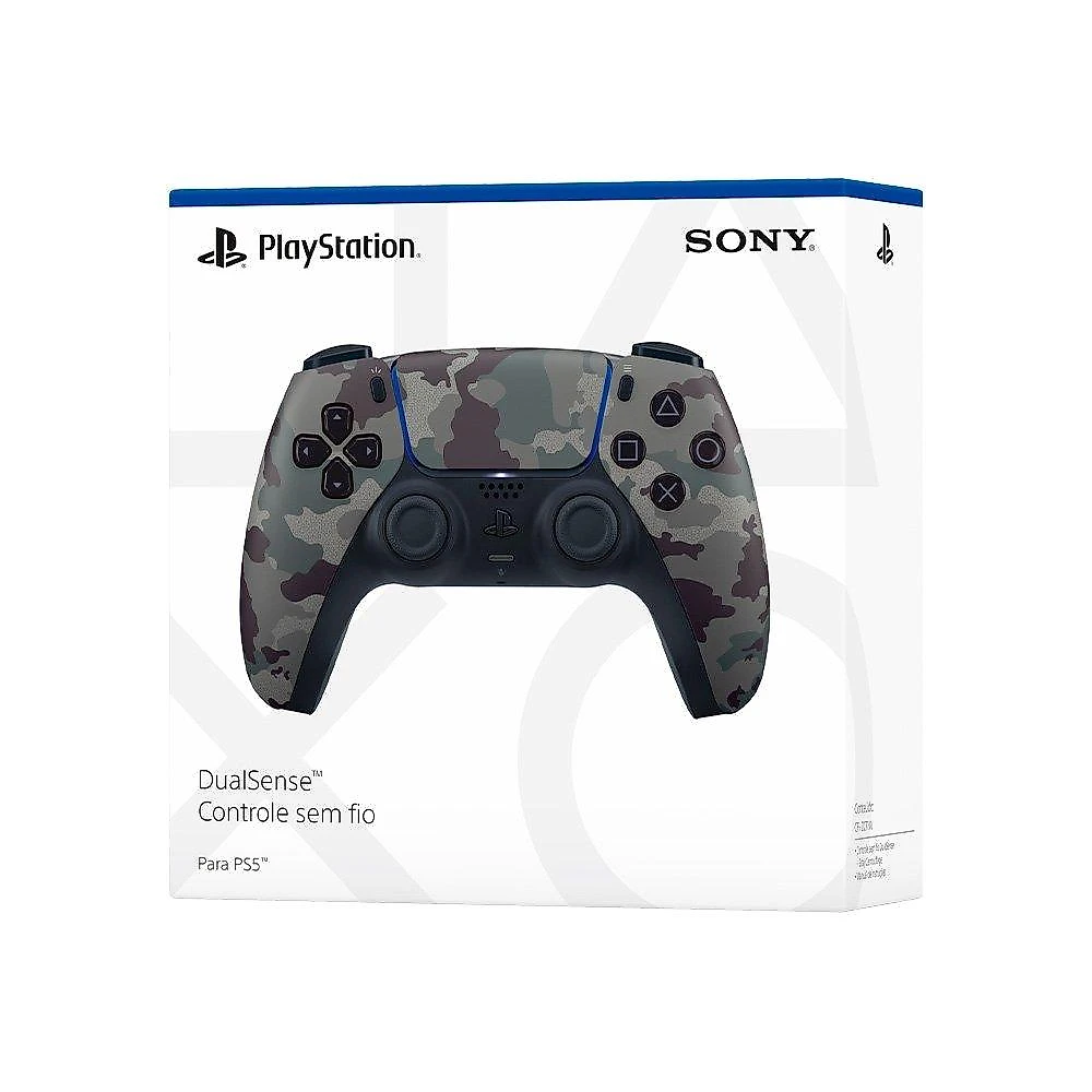 Controle Sony DualSense PS5, Sem Fio, Gray Camuflado - 1000039944