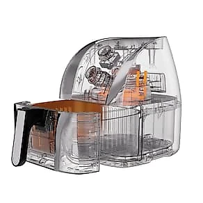 Fritadeira Elétrica Britânia BFR51 Gold 5,5L 1500W Air Flow Preta 110V