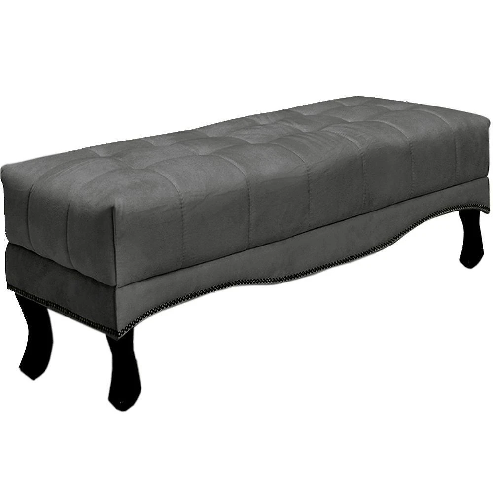 Puff Recamier Retro Vic 140cm Suede 1104 Ezz 1104