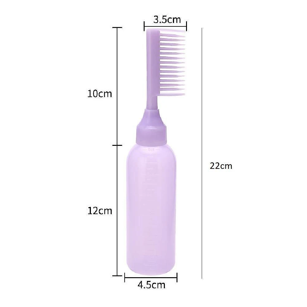 Aplicador com Pente para Tintura de Cabelo sem Sujeira 150ML