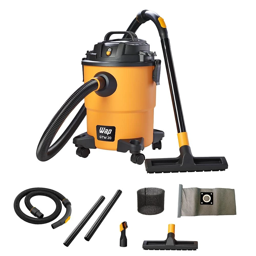 Aspirador de pó e Água wap gtw 20 potência de 1600w e bocal de sopro 127v