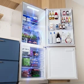 Geladeira Panasonic Inverse 475L Frost Free BB64X Aço Escovado 110V
