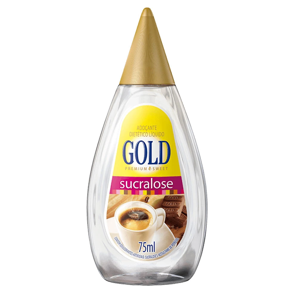 Adoçante Gold Premium Sweet Sucralose Gotas 75ml