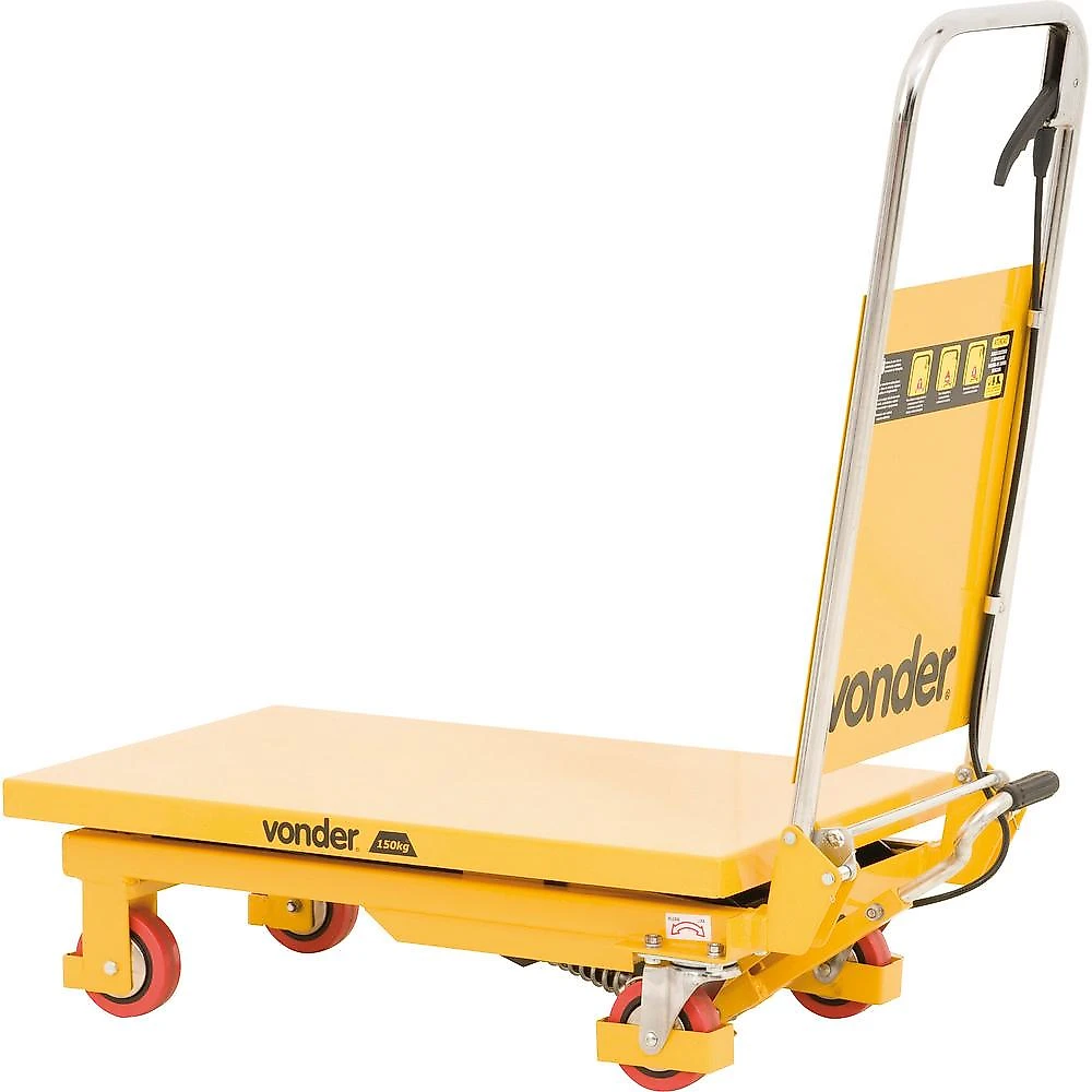 Mesa hidráulica pantográfica 300kg 855x500mm mp300 - vonder