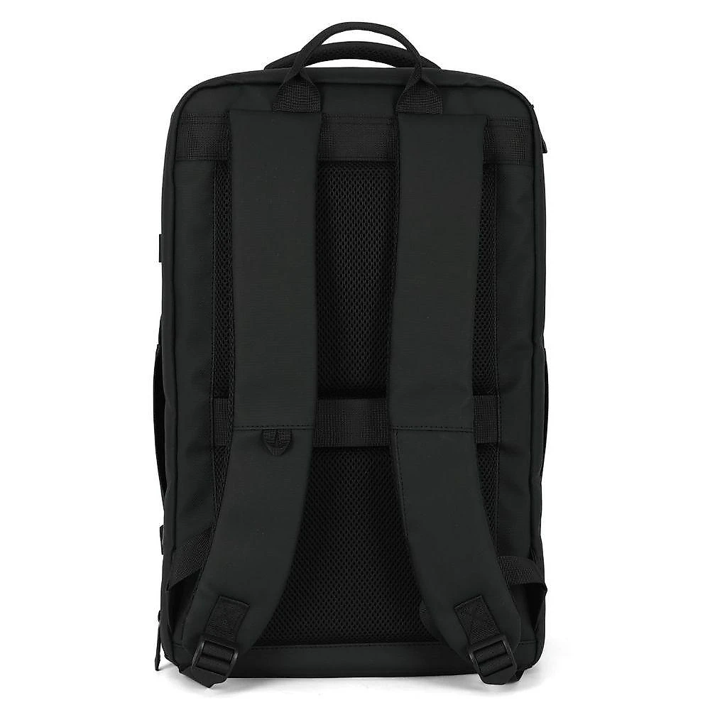 Mochila para Notebook Up4you Pu Impermeável Porta Calçados 25L Preto Executiva