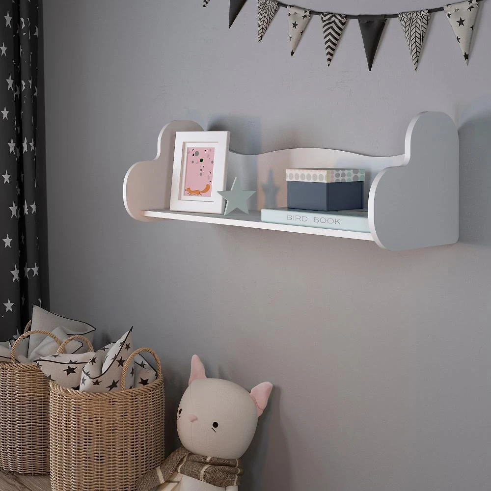 Prateleira de Parede 93 Cm Formato Coração Love