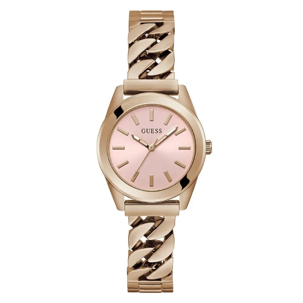 Miniatura Relógio Guess Feminino Ladies Tone GW0653L2 Rose
