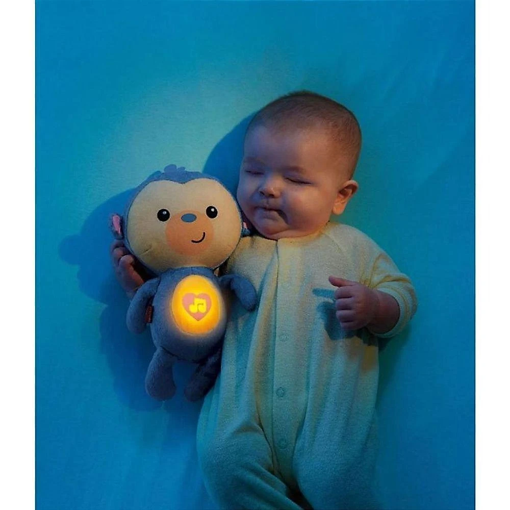 Pelúcia com Sons Cavalo Marinho Soothe & Glow Amarelo Fisher Price Mattel