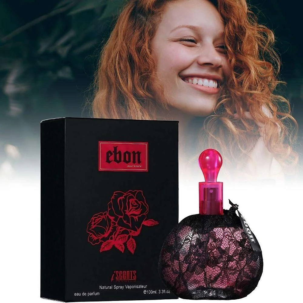 Perfume Ebon Feminino Eau de Parfum Oriental Floral 100ML I-Scents