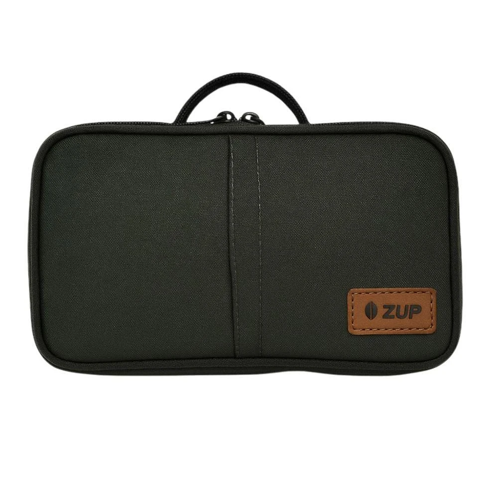 Necessaire Zup Bags Everyday Cordura Poliester 25x15x7cm Verde Escuro