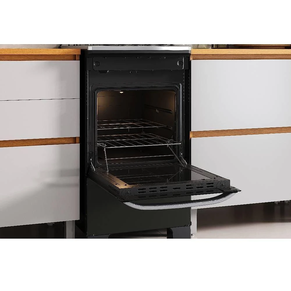 Fogao itatiaia itachef 4 bocas mesa de inox preto bivolt (3700000498)