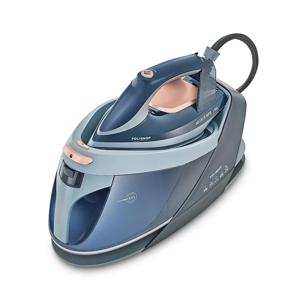 Ferro de passar protect & care polishop 127v