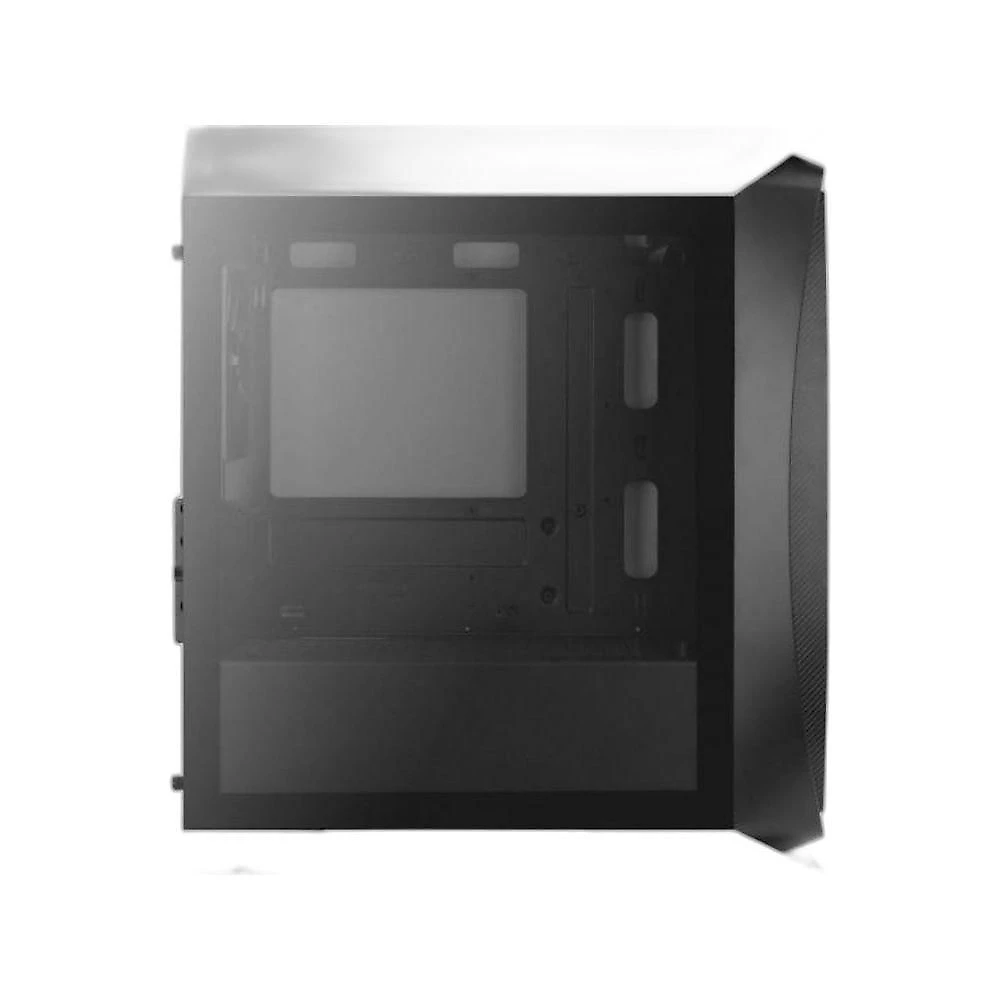 Gabinete Gamer Mini Tower Aero One Mini Micro ATX Mini ITX Lateral Vidro Temperado Branco Aerocool