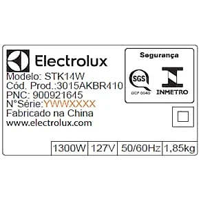 Aspirador de Pó Vertical 2 em 1 Electrolux Denim Blue STK14 1300W Azul 110V
