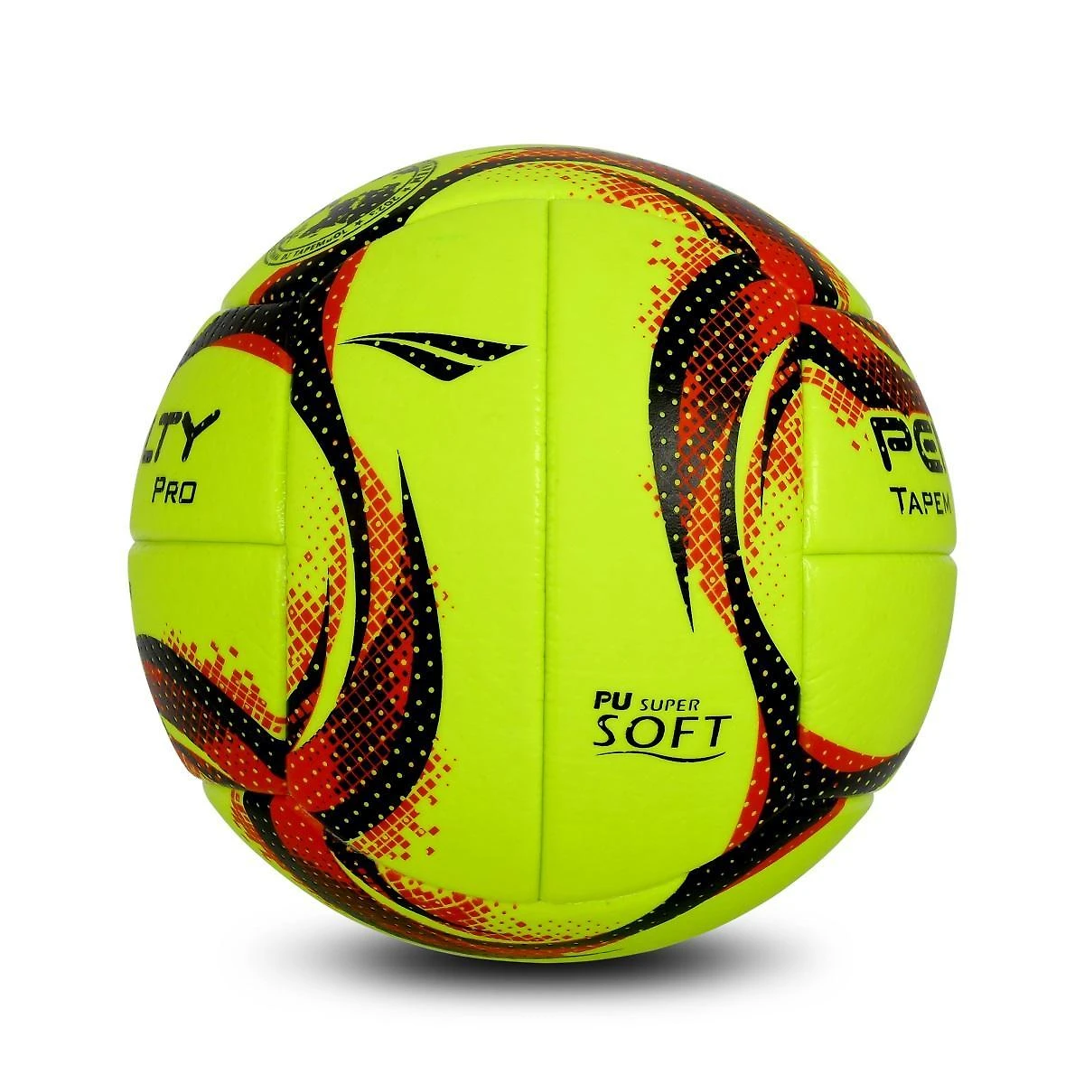 Miniatura Bola De Tapembol Penalty Pro Amarelo/Vermelho/Preto