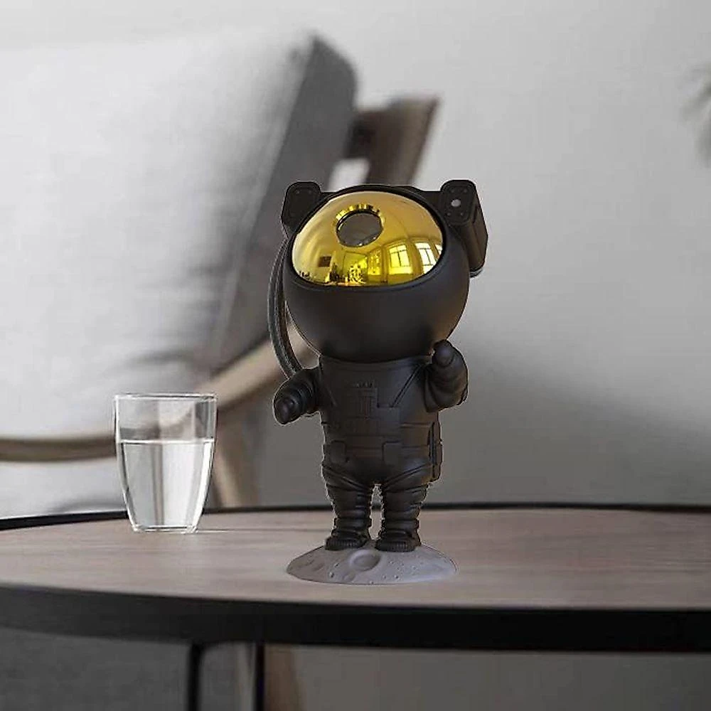 Projetor Led Astronauta Estrela Galaxia Nebulosa Decoraçao Espacial Quarto Sala Casa Usb Espaço Cosmico