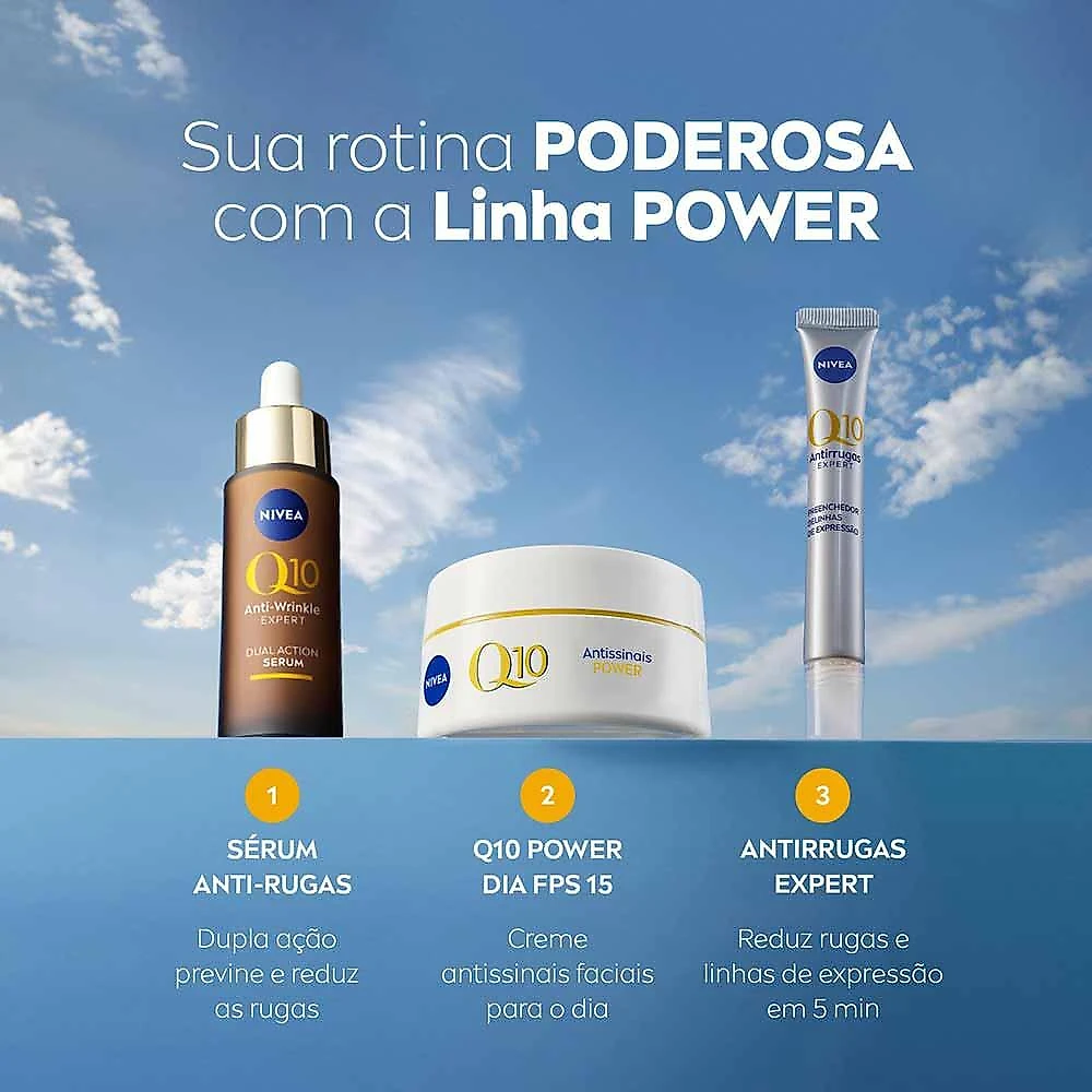 Nivea creme facial antissinais q10 power dia fps 30 50g