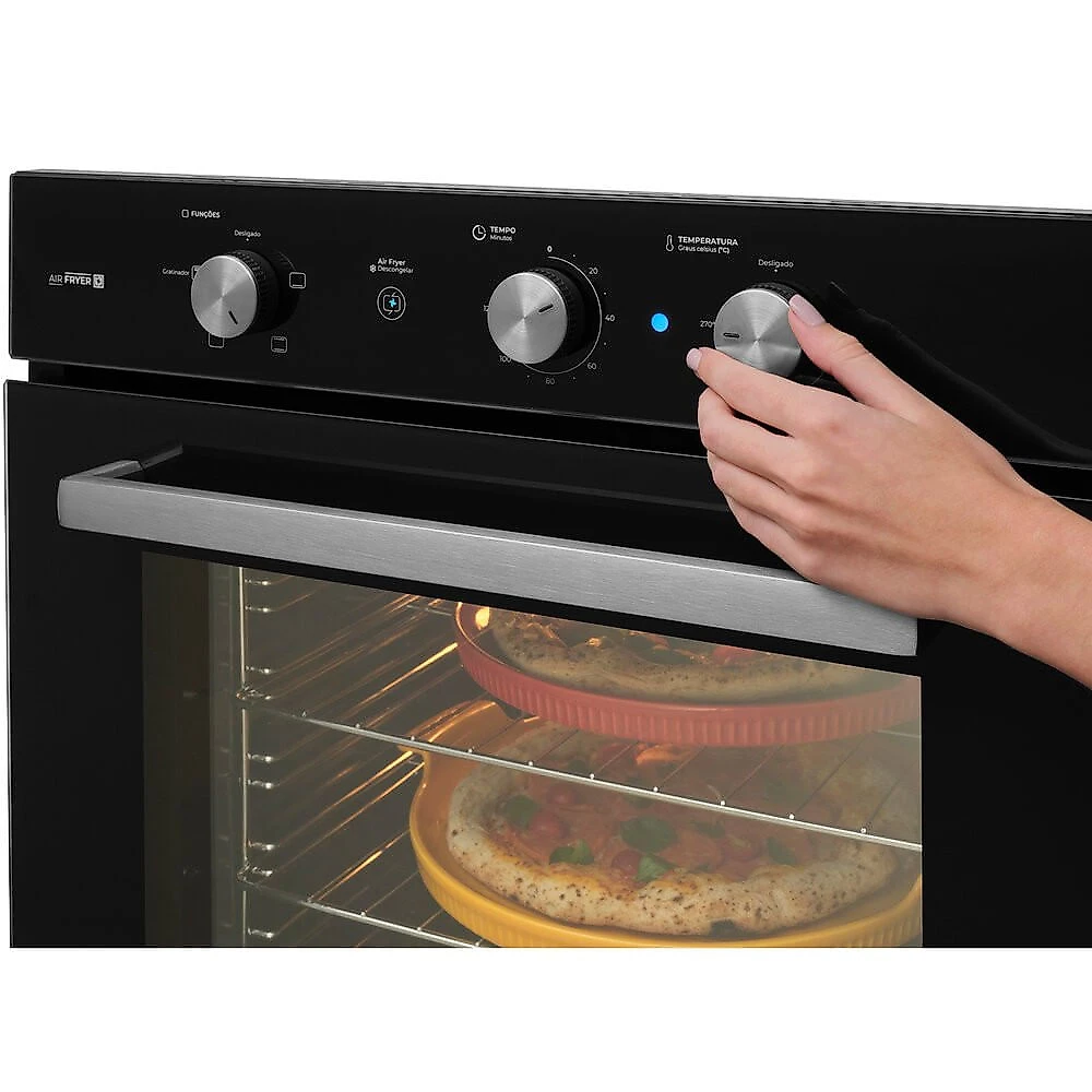 Forno Elétrico de Embutir Fischer Infinity 78 Litros com Grill - 40370 Preto - 2361 - 110V