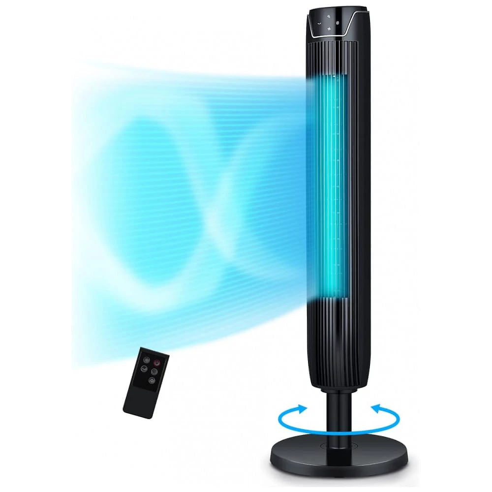 Ventilador de torre KopBeau para quarto, ventiladores de resfriamento oscilantes de 42 polegadas com ventilador...