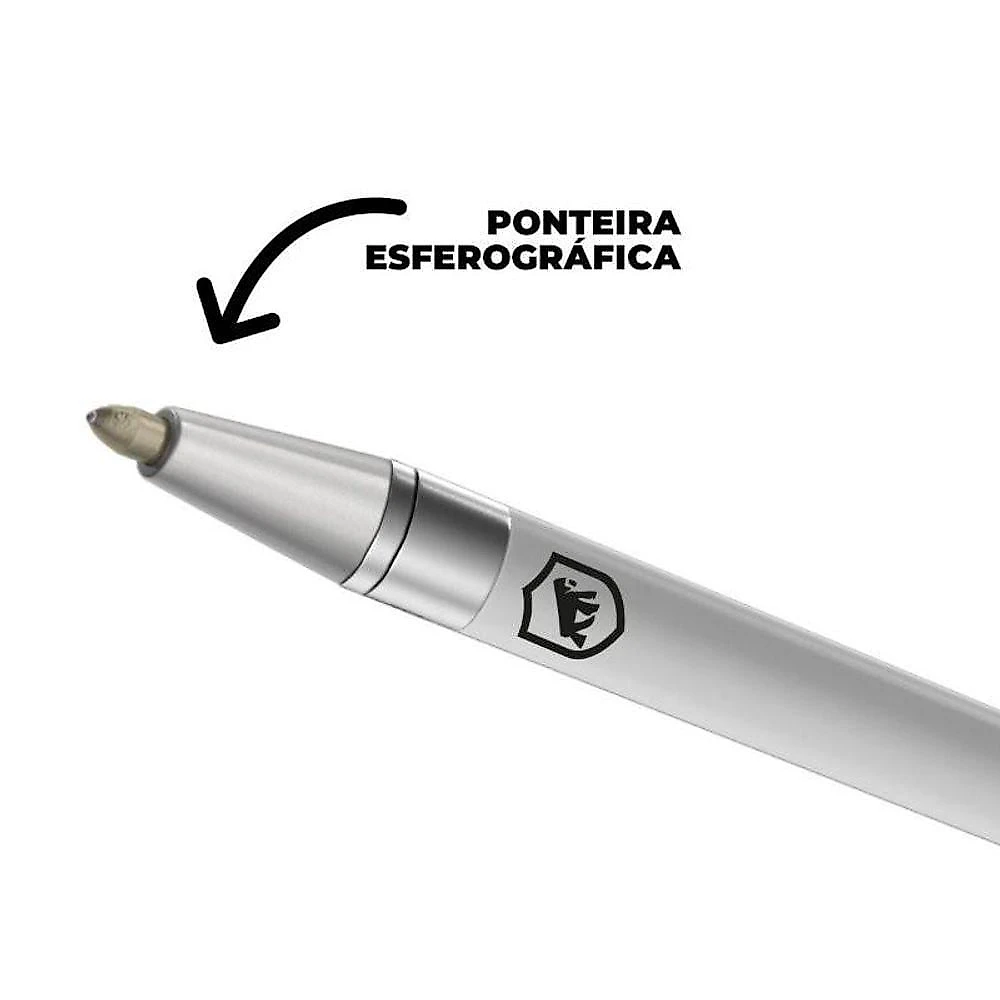 Caneta Dinamic - Touch E Esferográfica - Para Celular, Tablet, Ipad E Kindle - 2 Unidades - Gshield