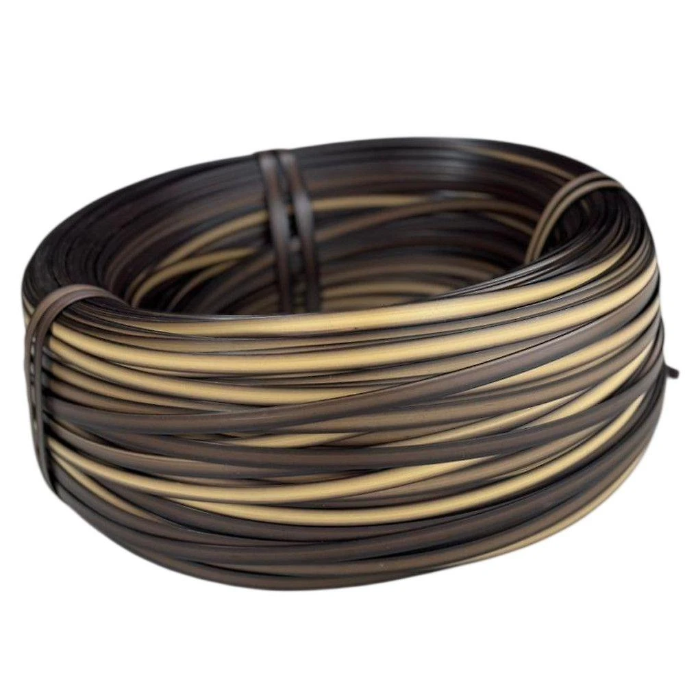 Fibra Sintética Junco 10mm Marrom Rolo 450 Metros Trama Original