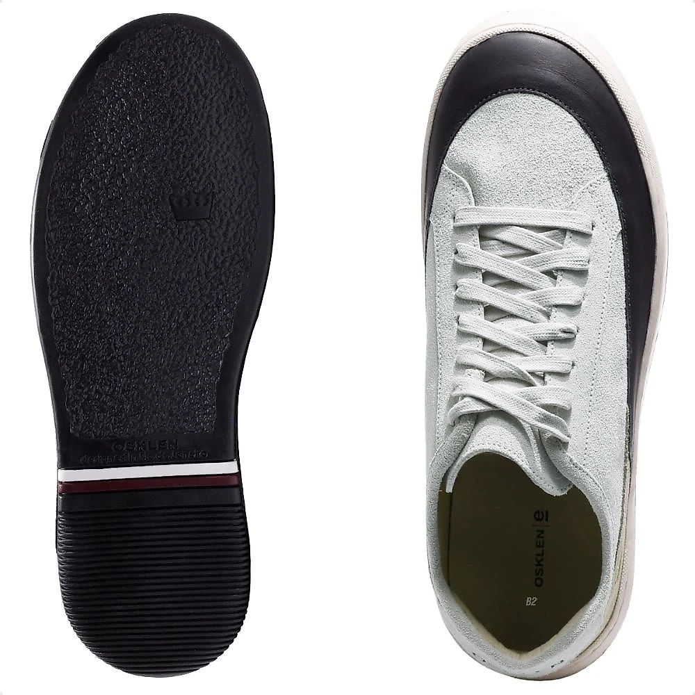 Tênis Osklen Soho Pieces Masculino Azul Claro / Preto - 39