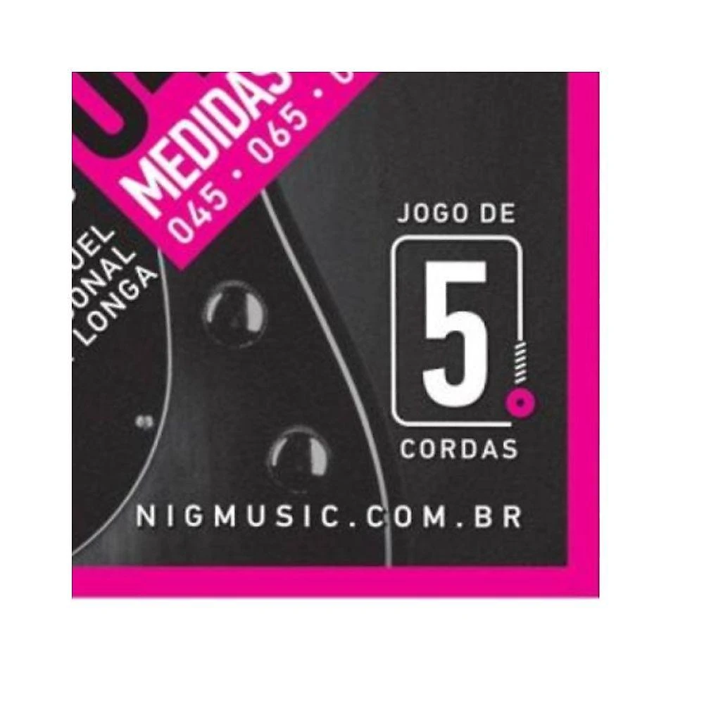 Encordoamento Para Baixo 5 Cordas .045 N750 Nig