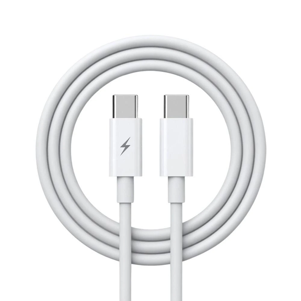 Cabo USB C para USB C MDM Power Delivery Carregamento Rapido 1m Branco Premium Unidade
